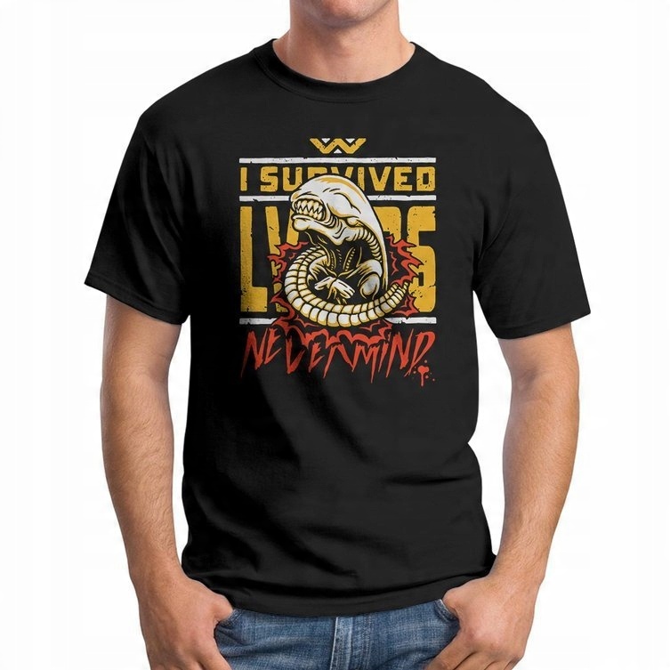 

Koszulka T-Shirt I Survived LV-426 Alien 2XL