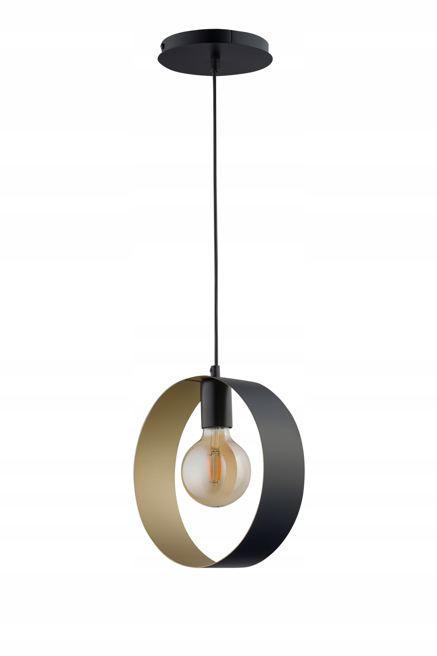 

Lampa Industrialna Happy 1 Czarno_Złota Sigma32283