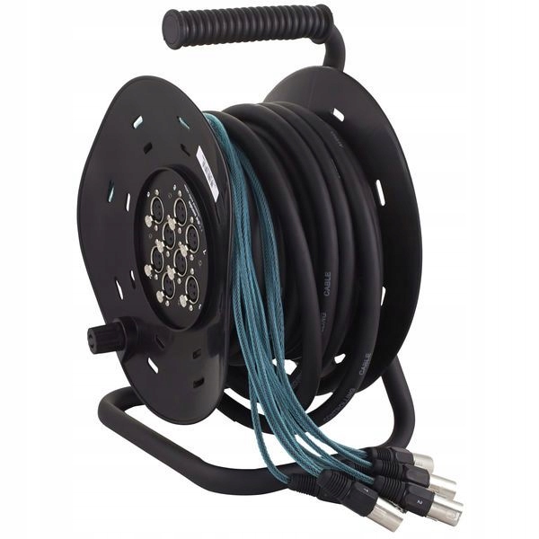 Kabel wieloparowy the sssnake Mct 8 zwijany na bębnie