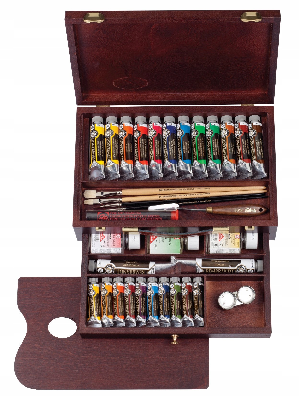 Olejové barvy 24 tub po 24ml Rembrandt Malířská olejová sada Master