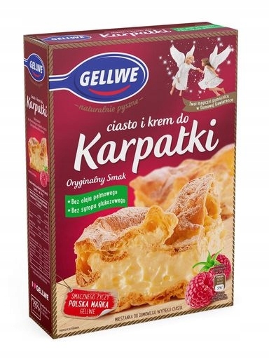 Levně Gellwe Těsto krém na karpatku 340 g