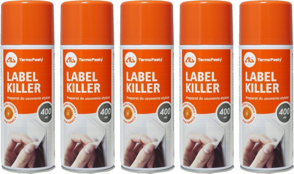 

Spray do usuwania etykiet Label Killer 400ml x5