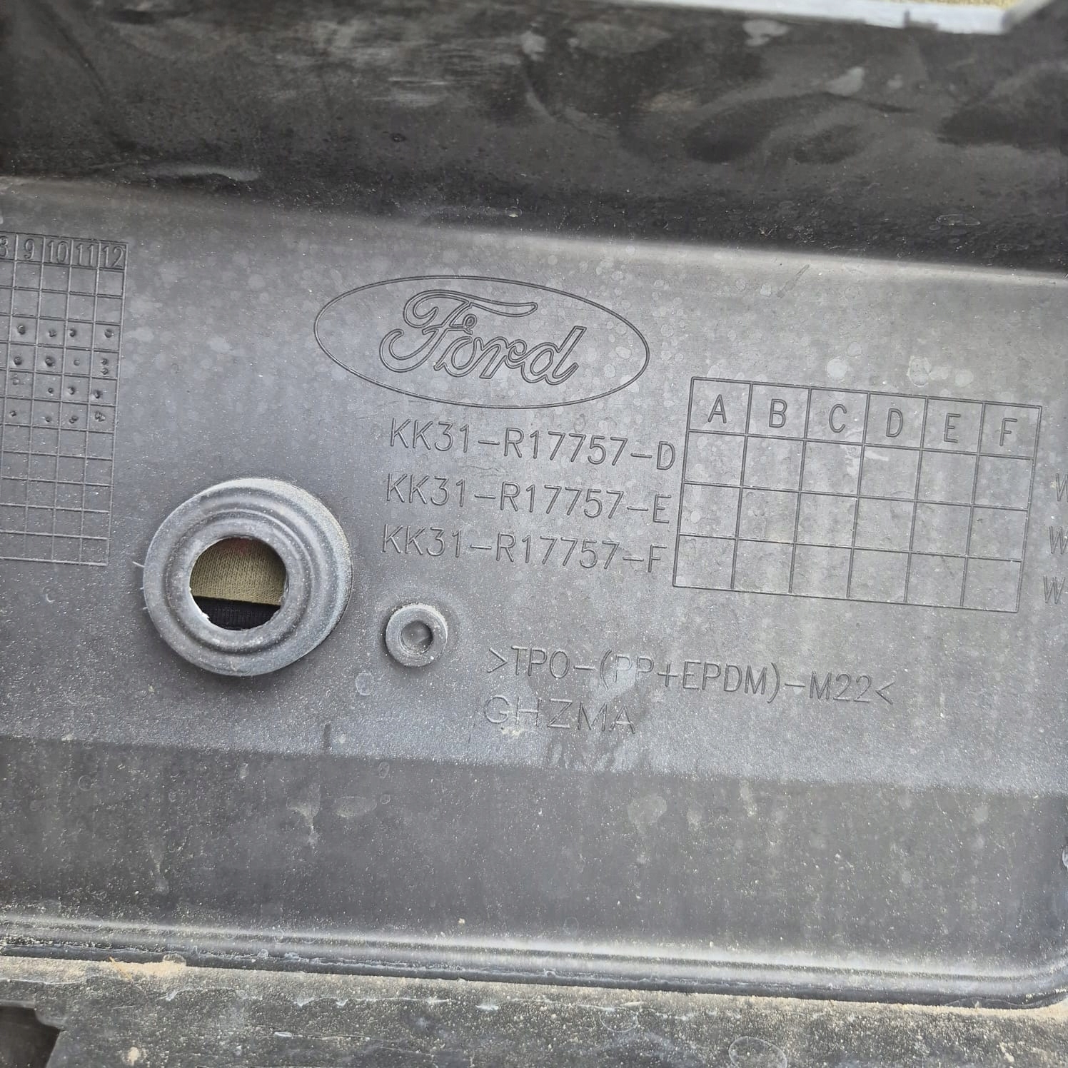 FORD TRANSIT VI 6 LIFT 18-> bumper front front