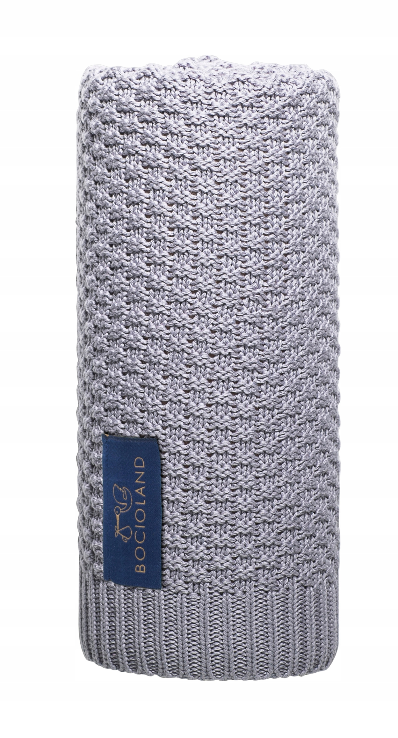 

Bocioland Kocyk bambusowo-bawełniany Roma Szary