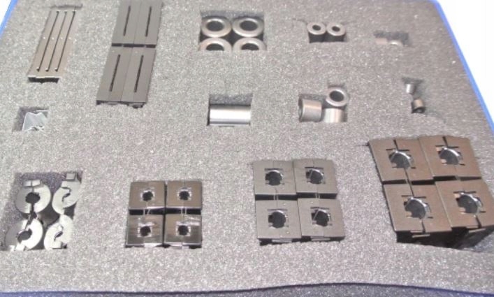 Sada feritových pouzder 13 hodnot 58 kusů