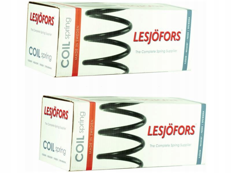 2× lesjofors 4058710 пружина