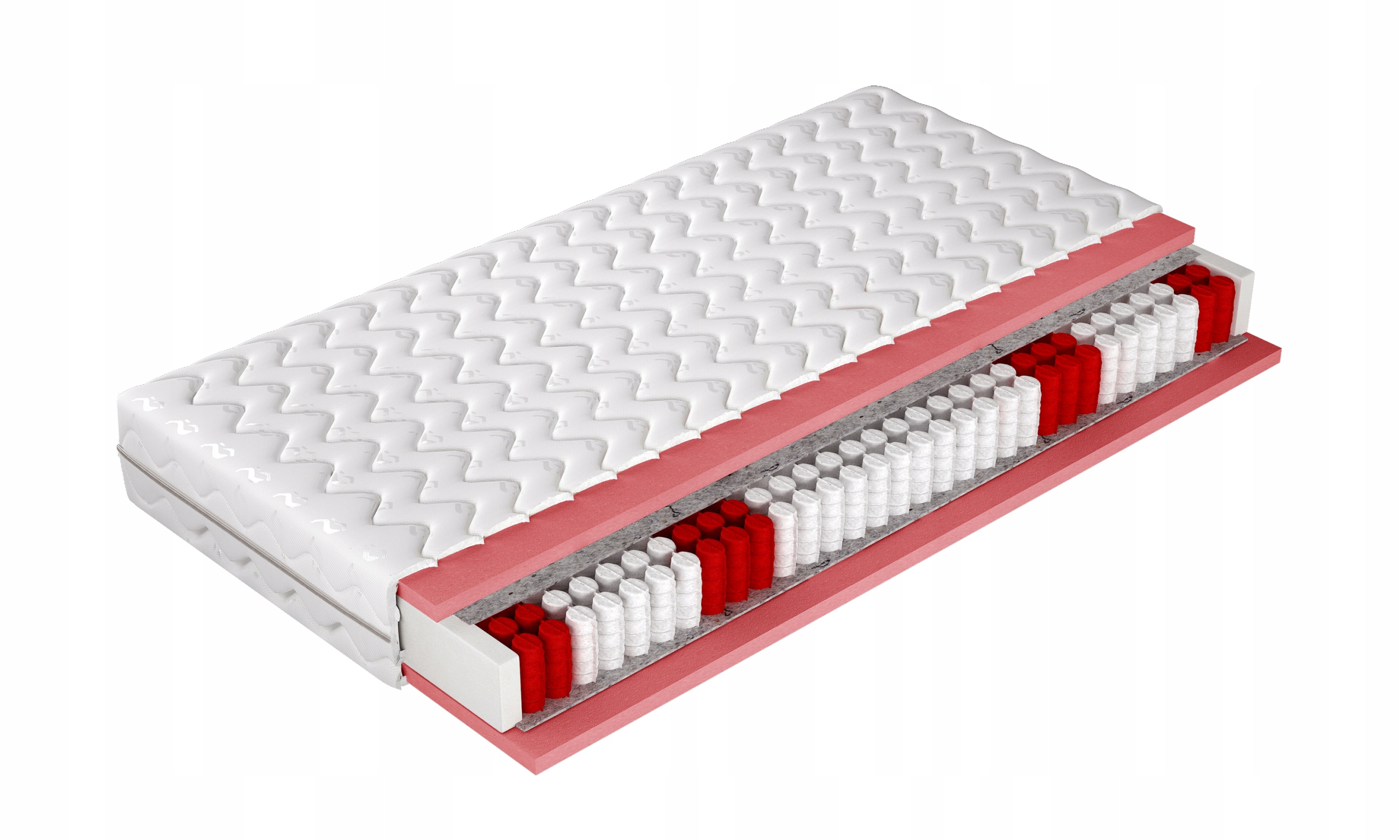 

Materac kieszeniowy 7 stref Pocket Plus 70x200