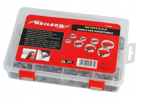 ZESTAW OPASEK ZACISKOWYCH Z JEDNYM UCHEM SZCZYPCE Brand Neilsen