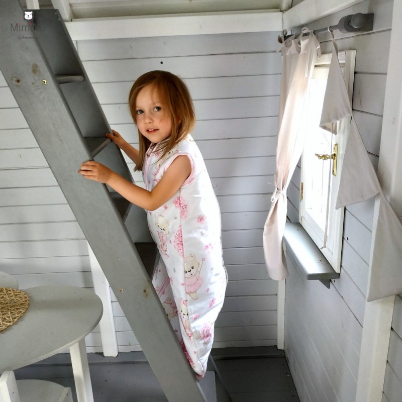 Śpiworek do spania z nogawkami 2.5 TOG rozmiar M 2-6 lat MimiNu Marka bez marki