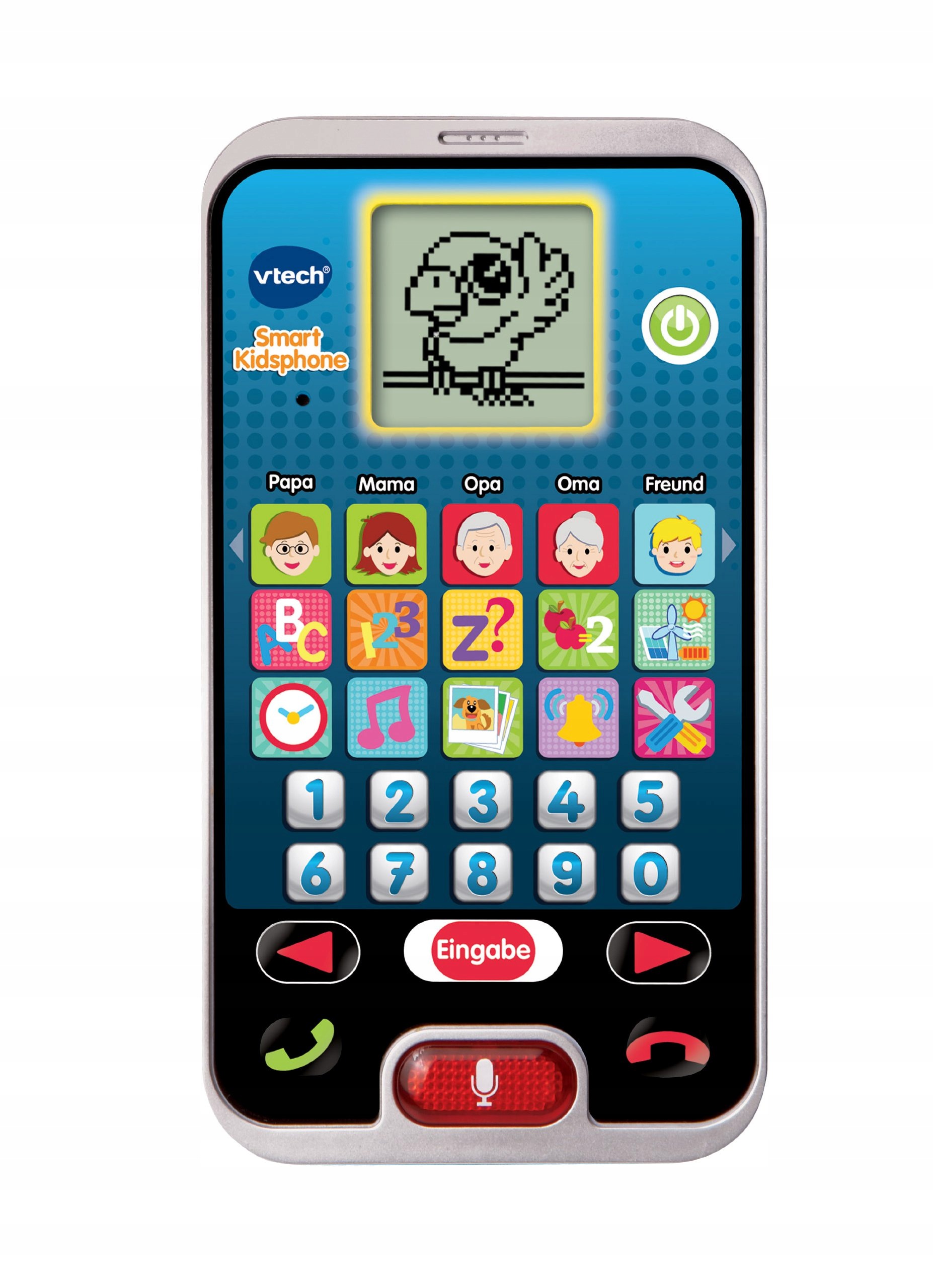 Telefon dla dzieci VTech 14,8 cm x 8,3 cm wielokolorowy niemiecki