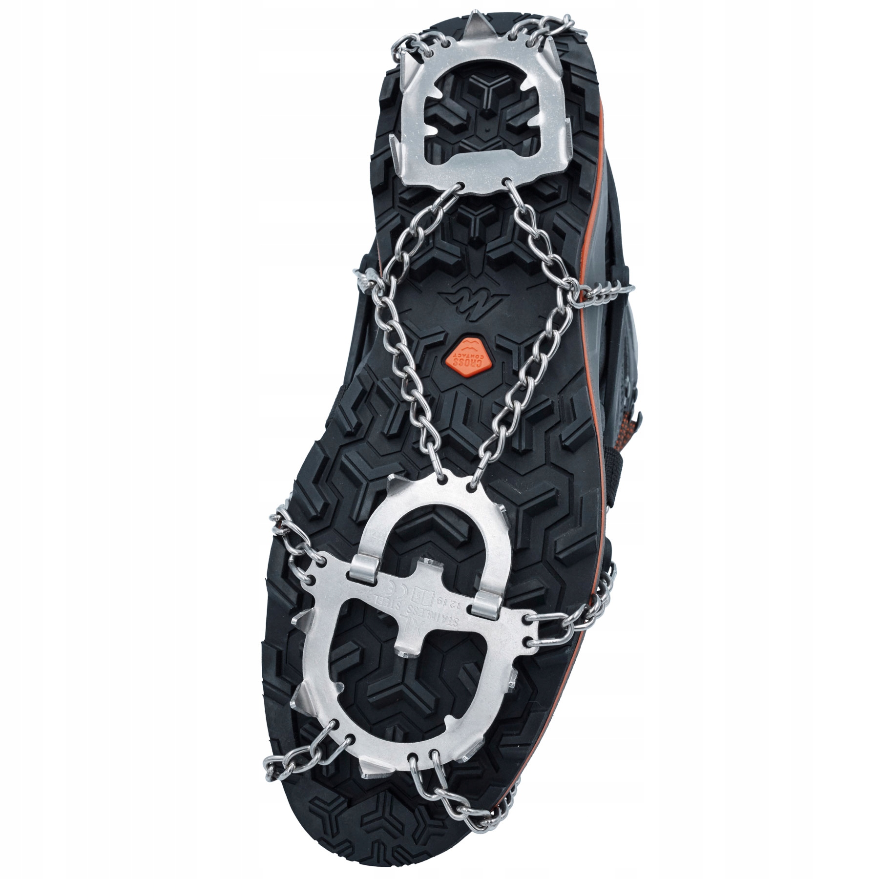 RACZKI NA BUTY ŁAŃCUCHY Z KOLCAMI | Raki turystyczne w góry Rapeks r. 45-47 Model Rapeks Icetrak