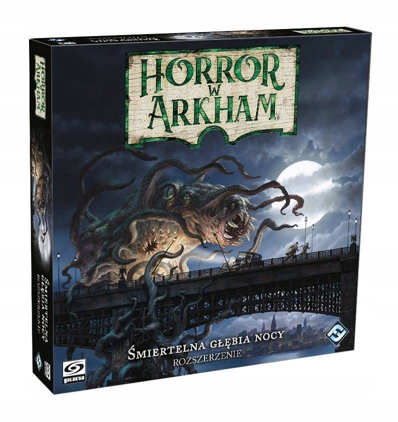 Horror w Arkham Śmiertelna Głębia Nocy gra planszowa dodatek 3 edycja