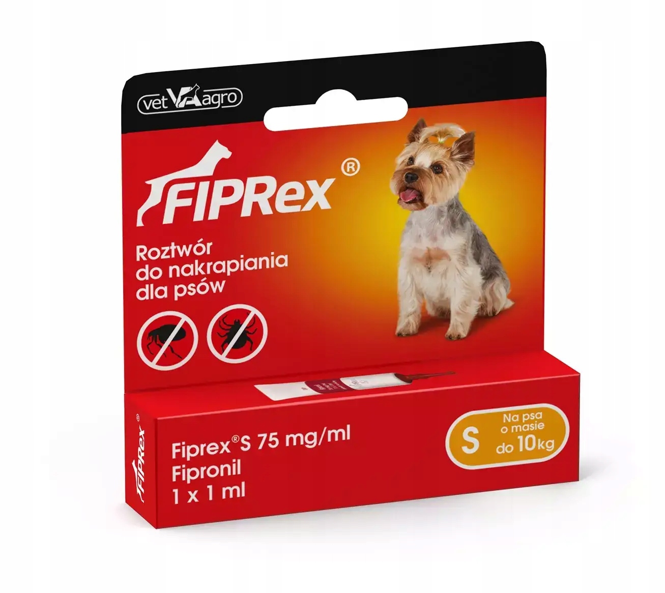 

Vet-Agro Fiprex S preparat na pchły, kleszcze