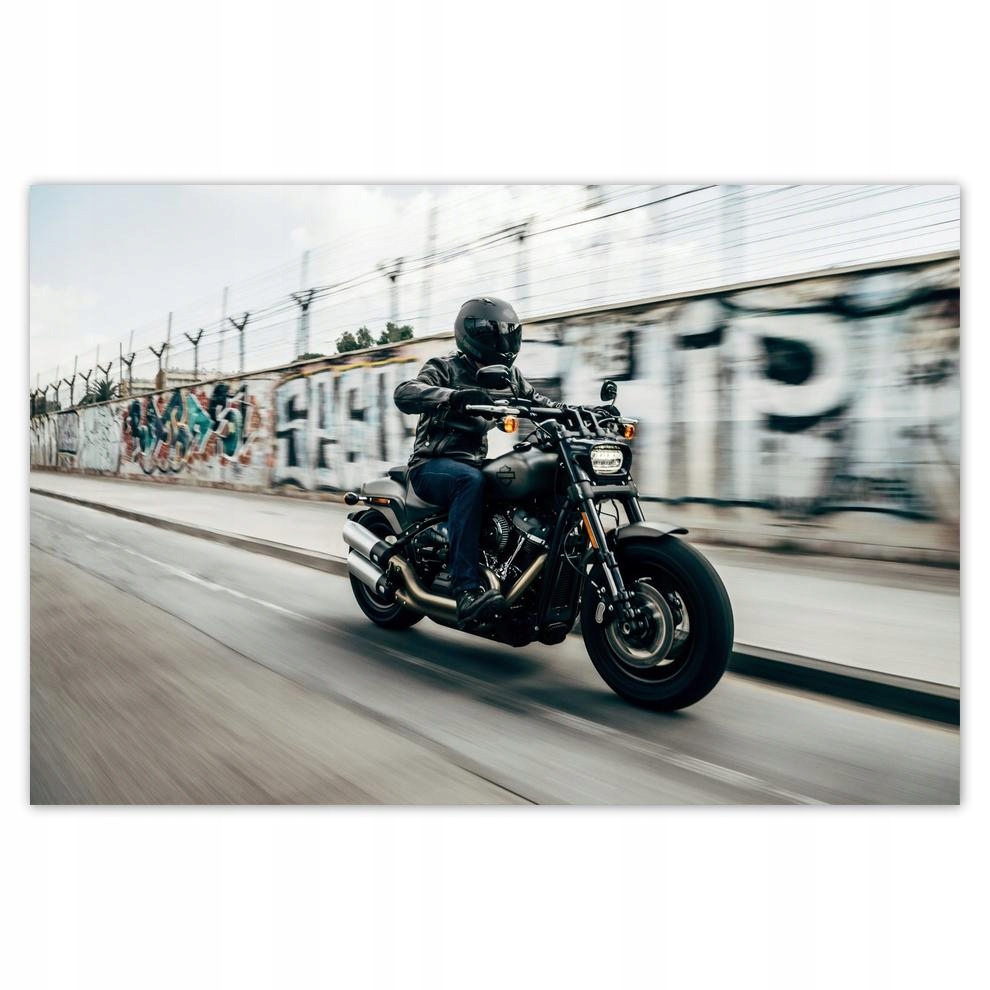 

Plakat Naklejka 60x40 Harley Davidson Motocykl