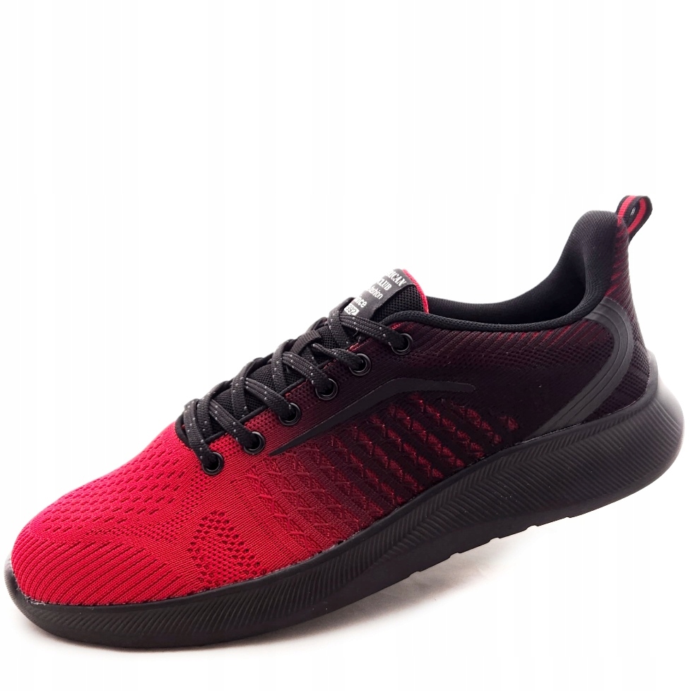 Tenisky síťovaná lehká vložka s pamětí American Club Červená WT196/24