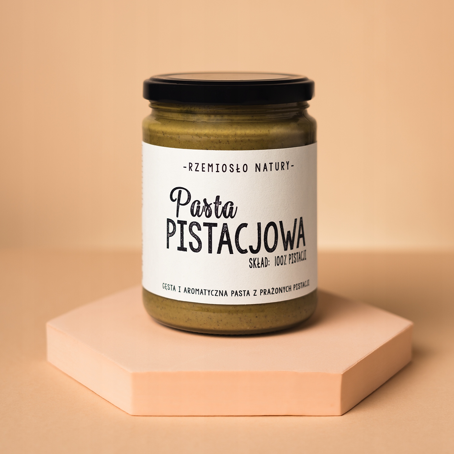 PASTA PISTACJOWA 100% MASŁO PISTACJOWE 500g EAN (GTIN) 5905563490532