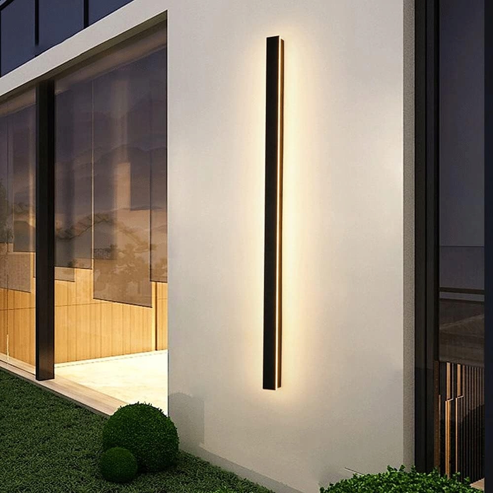 Lampa Nástěnná Led Fasádní Venkovní Dlouhá 24W 80CM teplá bílá