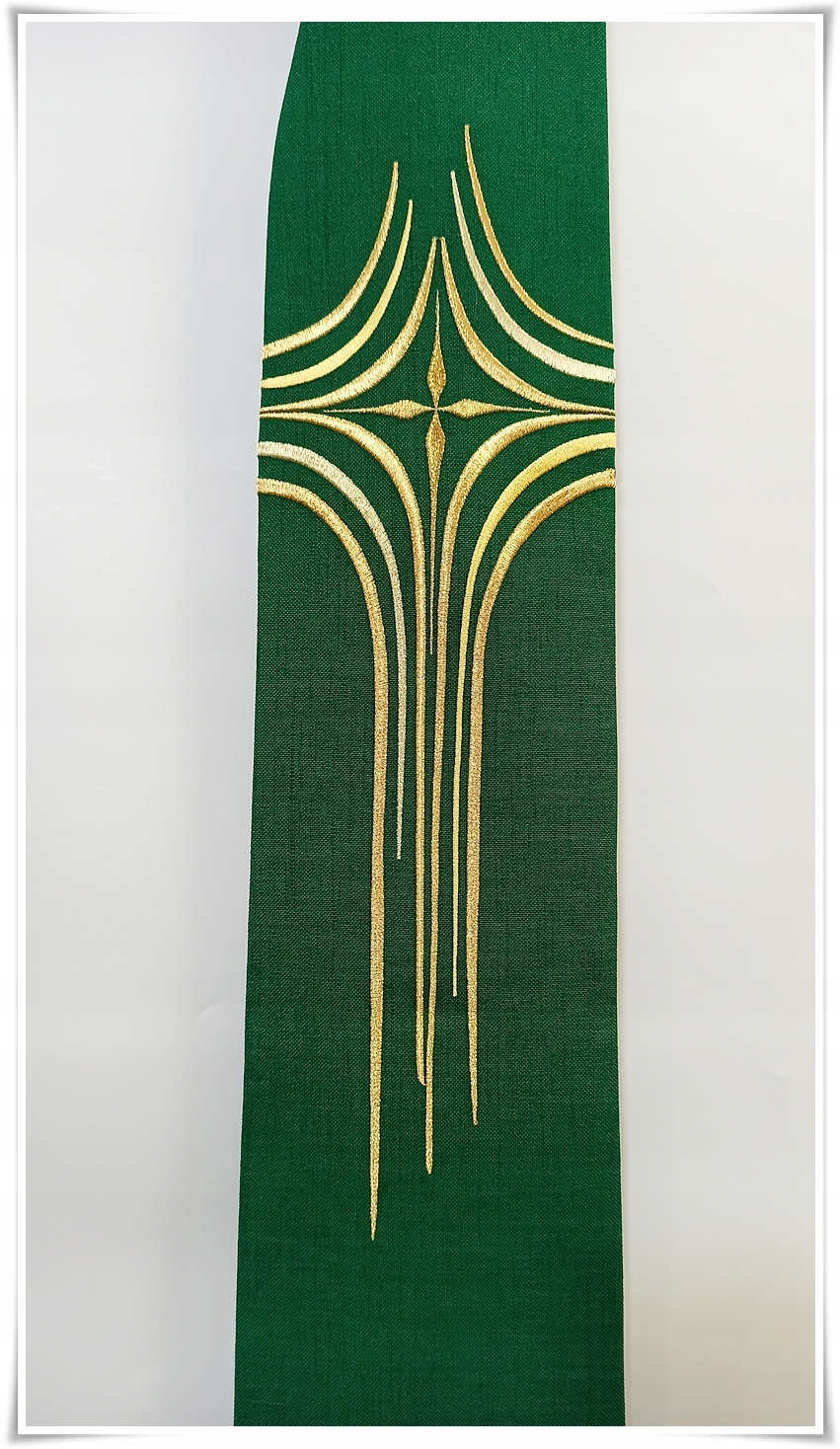 Stuła Gotycka kapłańska SG-HM-X-10 zielona Marka inny