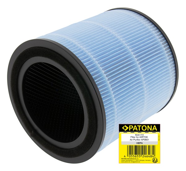 Patona Filtr powietrza do oczyszczacza powietrza Airtok AP0601