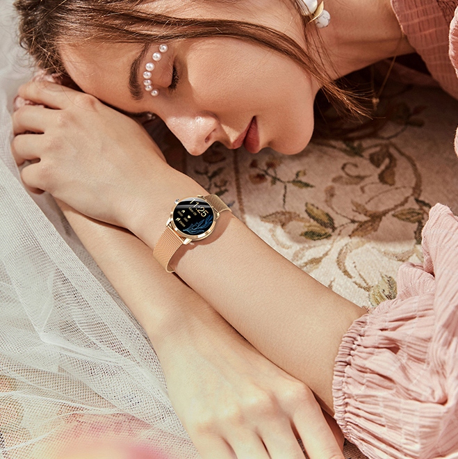ZEGAREK DAMSKI SMARTWATCH WODOODPORNY MENU PL Stan opakowania oryginalne