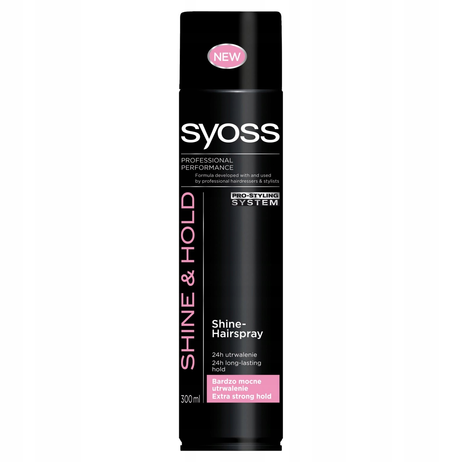 

Syoss Shine & Hold Lakier Do Włosów 300 ML