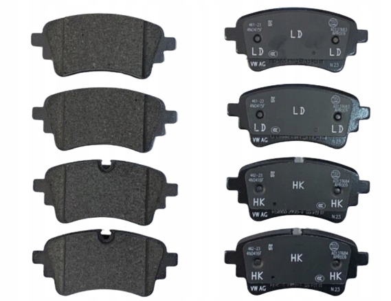 Nová originální zadní sada brzdových destiček pro Audi A6/S6/A7/A8/S8