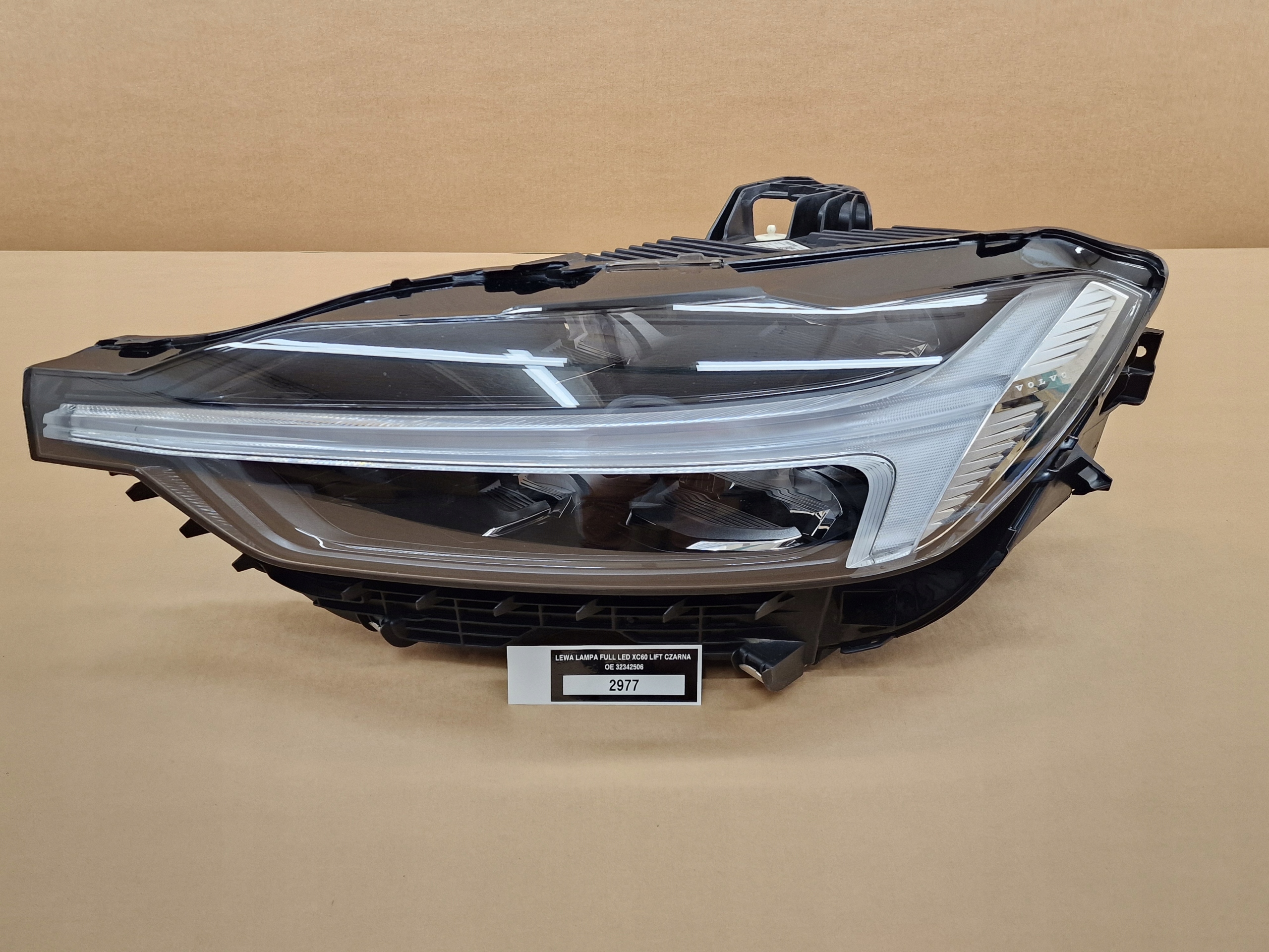 left light FULL LED VOLVO XC60 II LIFT black 2021-2024