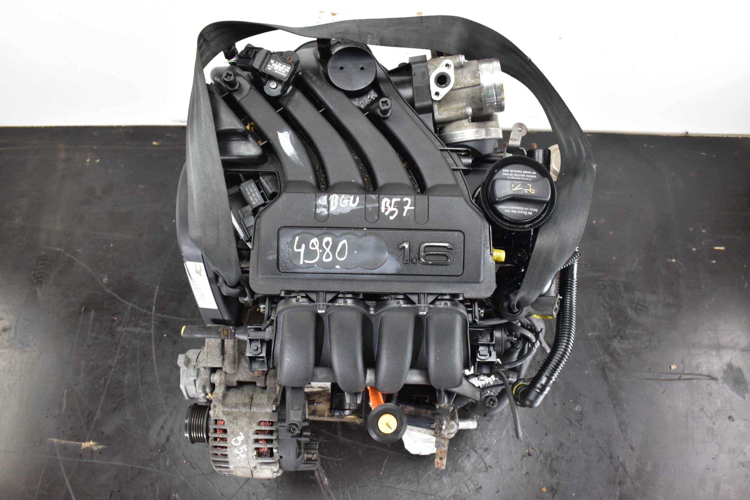 Motor OCTAVIA II PASSAT B6 LEON CADDY III GOLF V VI 1.6 BSE BGU @KOMPRESJA