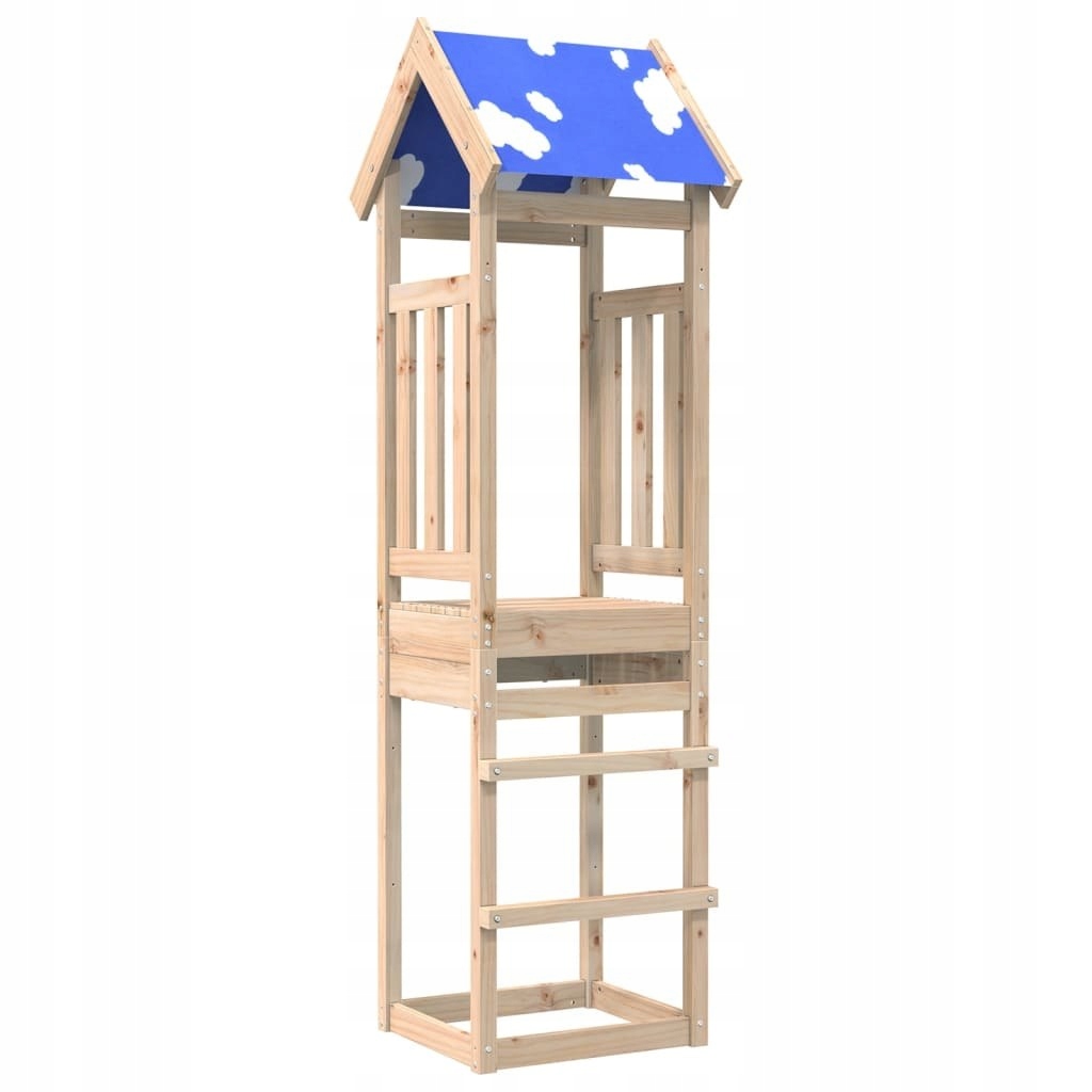 WIEŻA DO PLACU ZABAW 52,5X46,5X208CM LITE DREWNO SOSNOWE Producent VidaXL