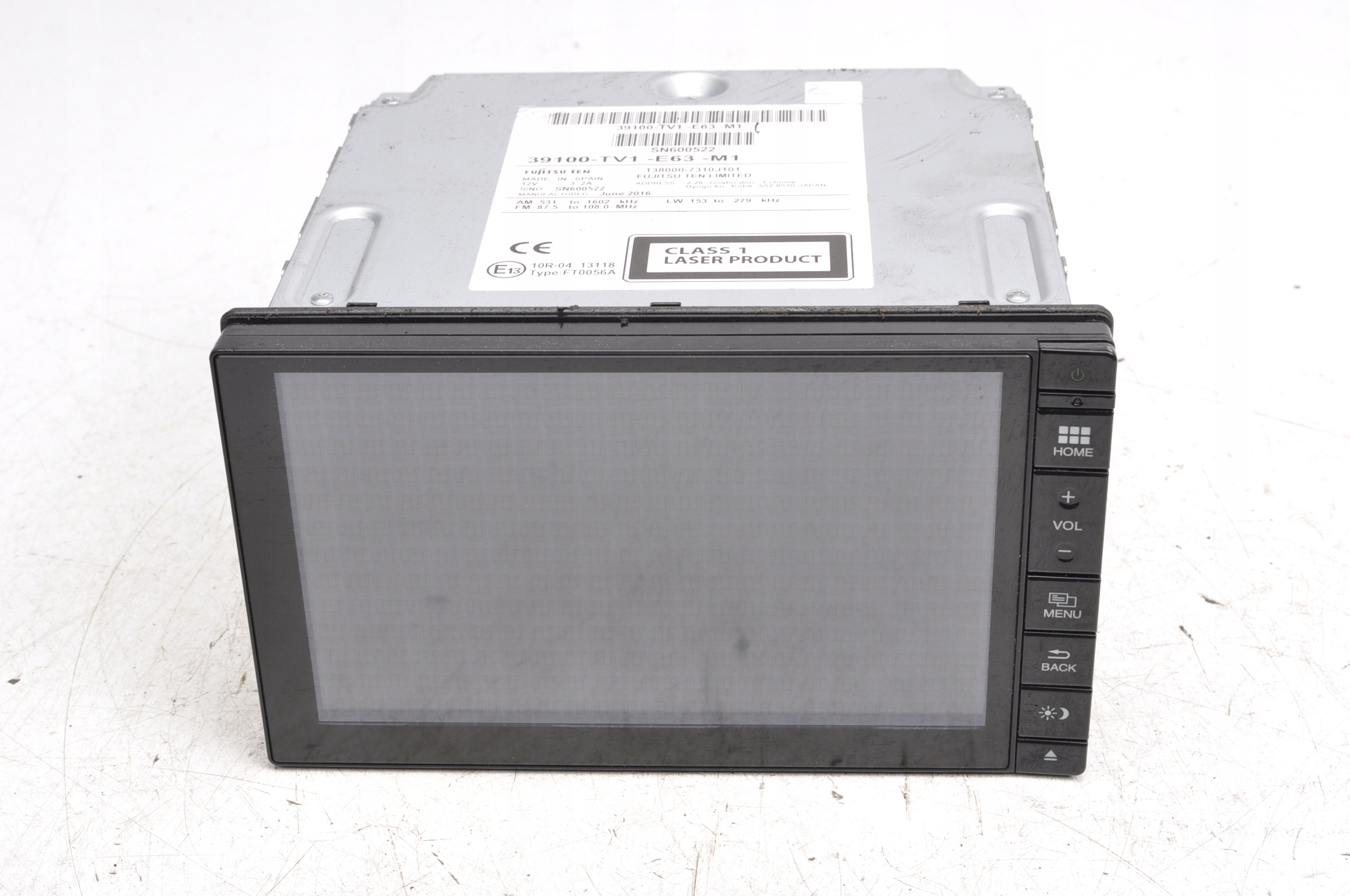 39100-TV1-E63-M1 - HONDA CIVIC IX LIFT РАДИО НАВИГАЦИЯ