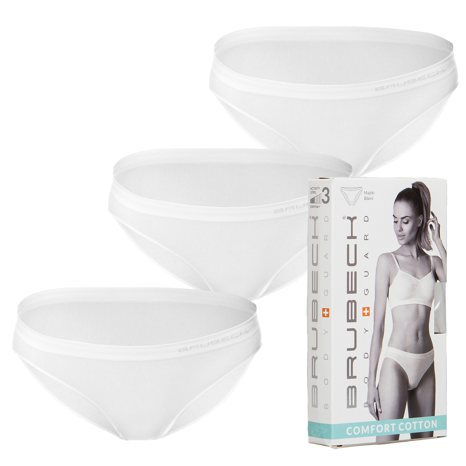 

Zestaw Bikini 3szt Brubeck Comfort Cotton XL BF93