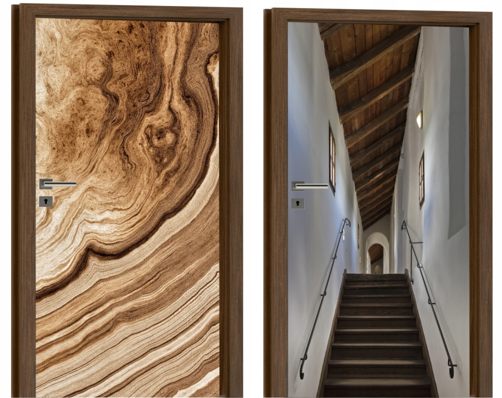 NAKLEJKA na DRZWI Meble Fototapeta Okleina
