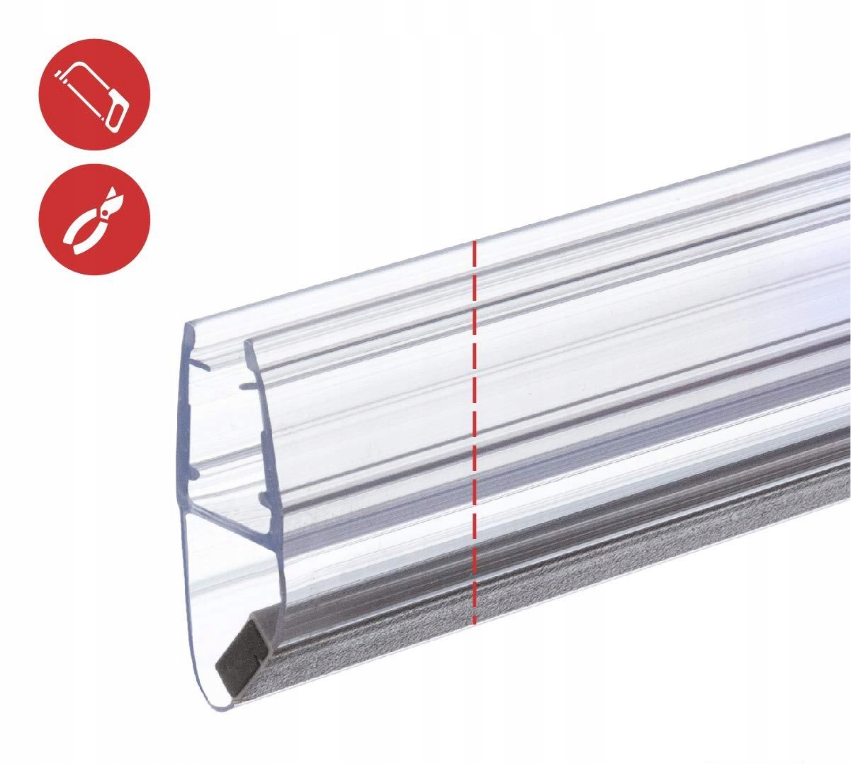 uszczelki magnetyczne do kabiny na szybę 6-8 mm EAN (GTIN) 3291555009441