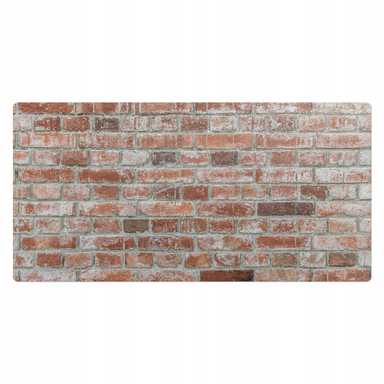 Ochranná podložka na psací stůl s potiskem Retro vzor cihlové zdi 100x50 cm