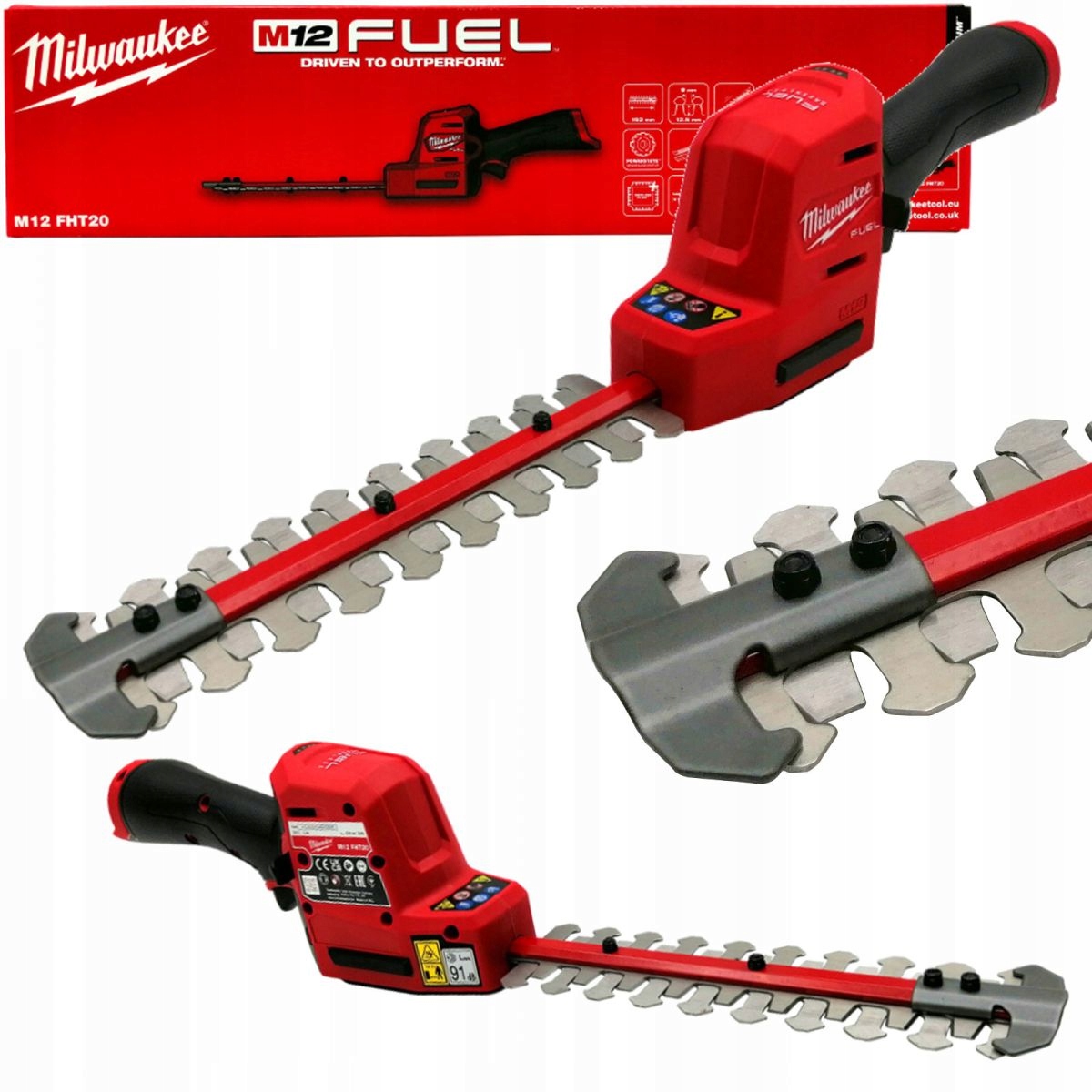 Nożyce elektryczne akumulatorowe Milwaukee M12 FHT20-0 20 cm 4933479675