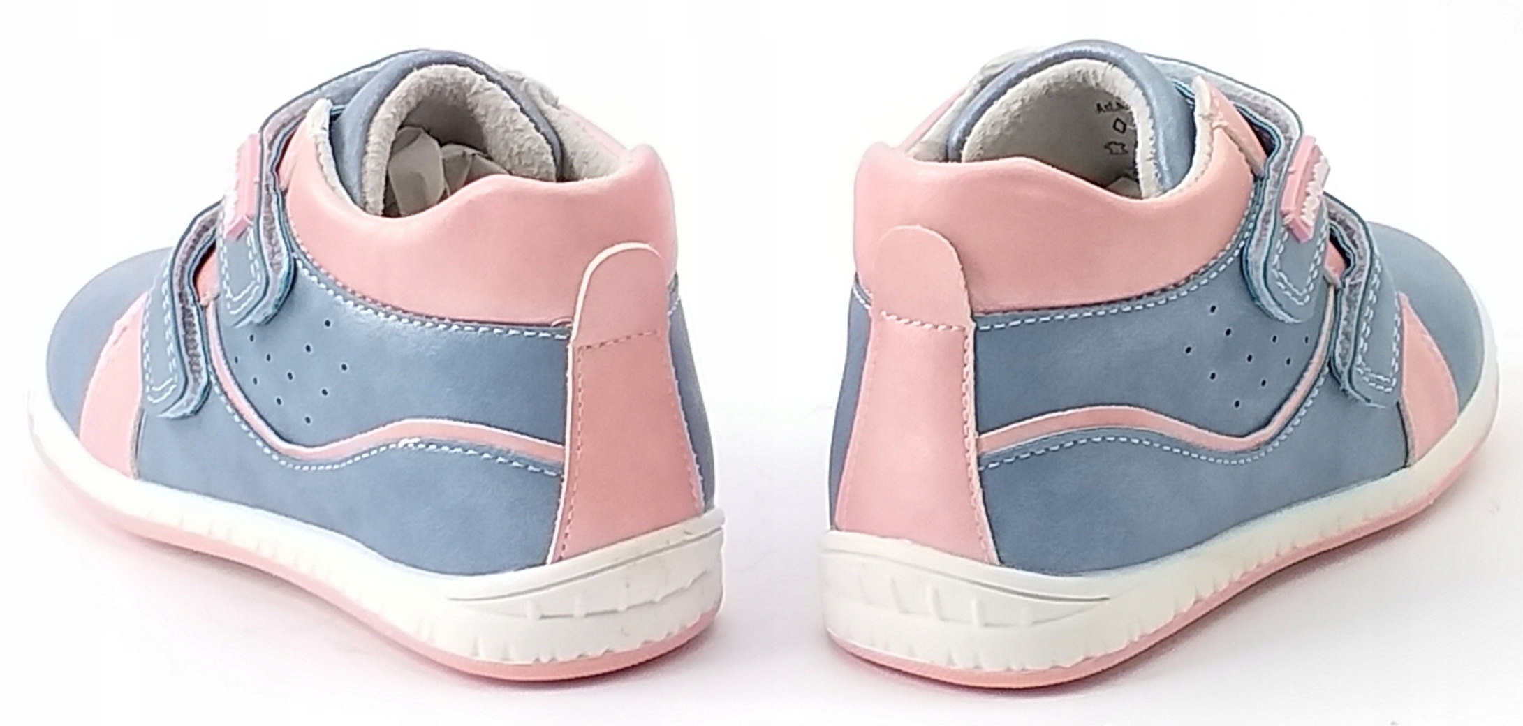 WOJTYŁKO TRZEWIKI BUTY DZIECIĘCE NA RZEP NIEBIE 24 Rozmiar (new) 24