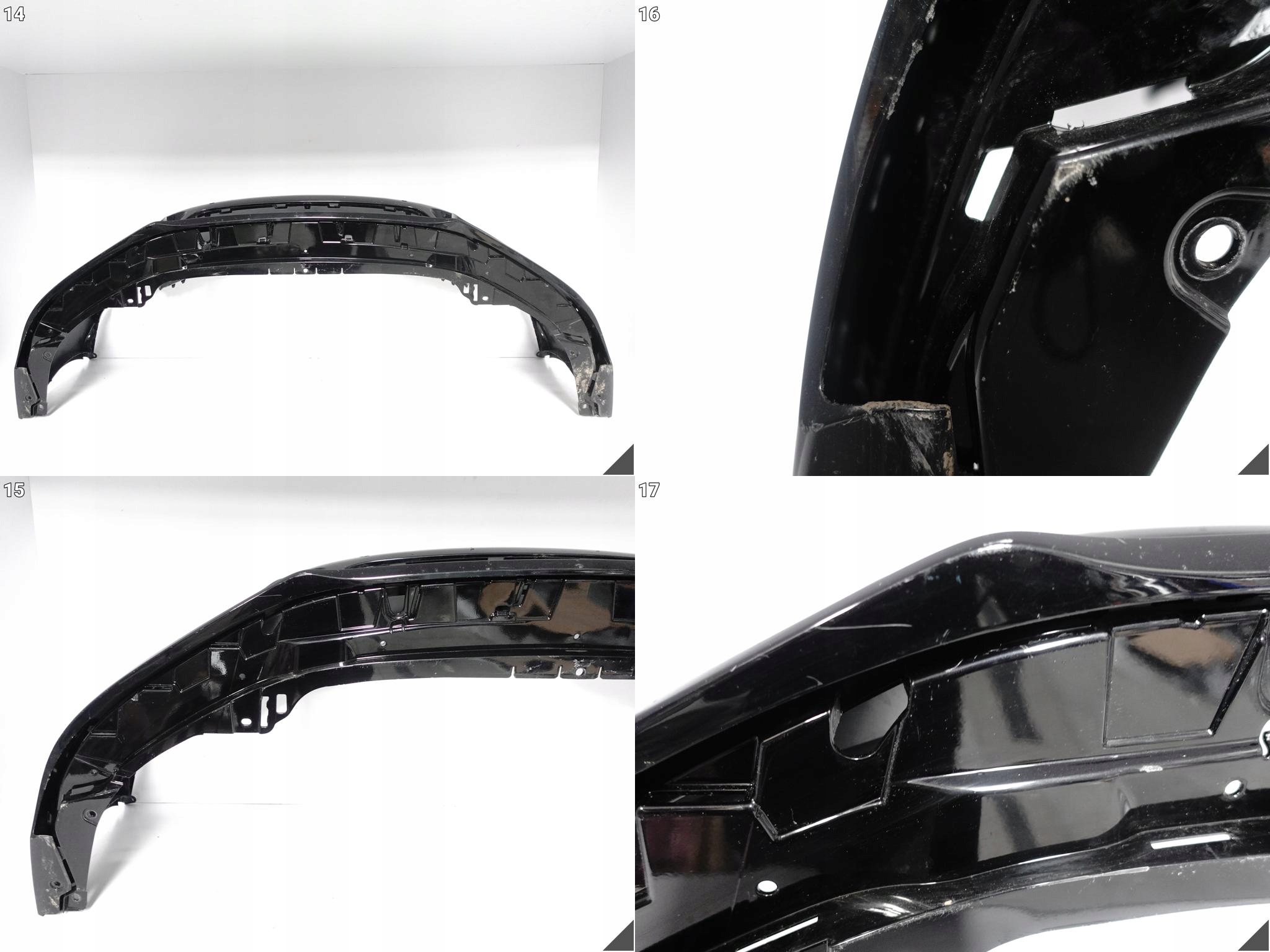 PORSCHE 991 991.1 MK1 TURBO 13-16 bumper front + SPOILER (PDC/washers)