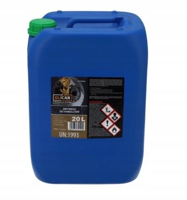 GLICAR BRAKE CLEANER ZMYWACZ DO HAMULCÓW 20L Producent Inny