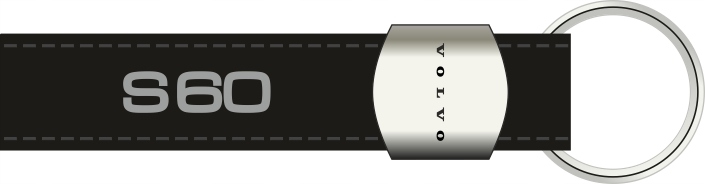 

Brelok skórzany Volvo S60