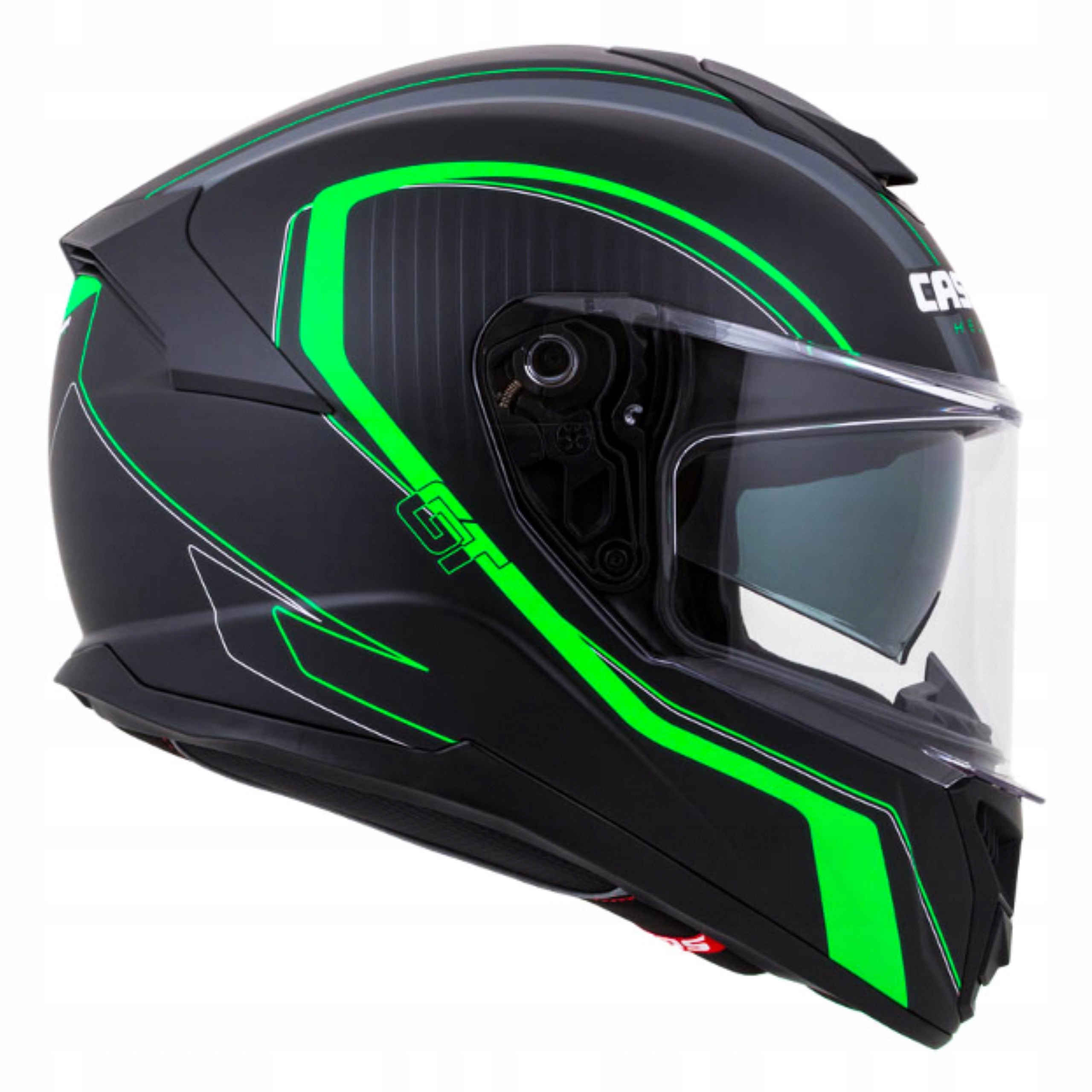 CASSIDA KASK MOTOCYKLOWY GT2 Z WŁÓKNA + PINLOCK XL Rozmiar XL