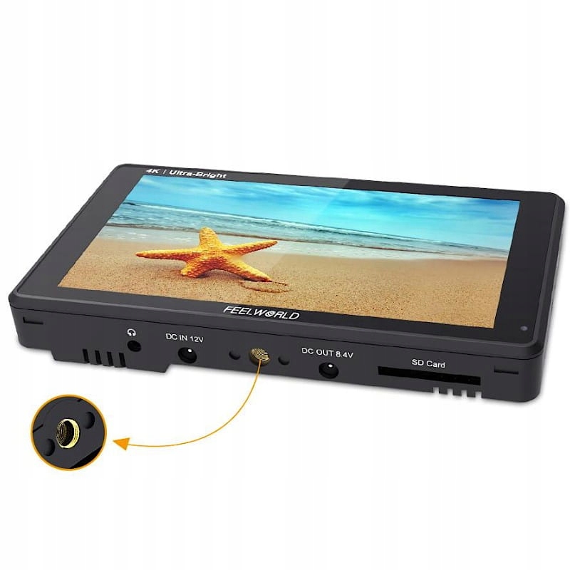 Monitor podglądowy Feelworld LUT6S 6 4K Kod producenta LUT6