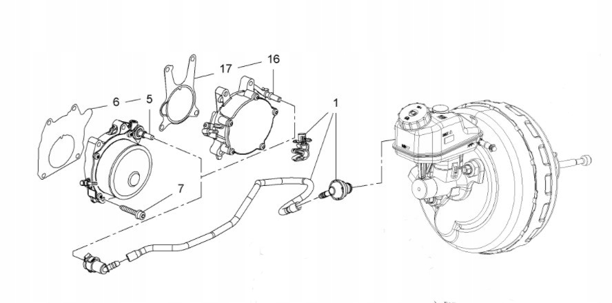 ORYGINALNA USZCZELKA VACUM POMPY ASTRA H J INSIGNIA ZAFIRA 93179222 EAN (GTIN) 9317922200007