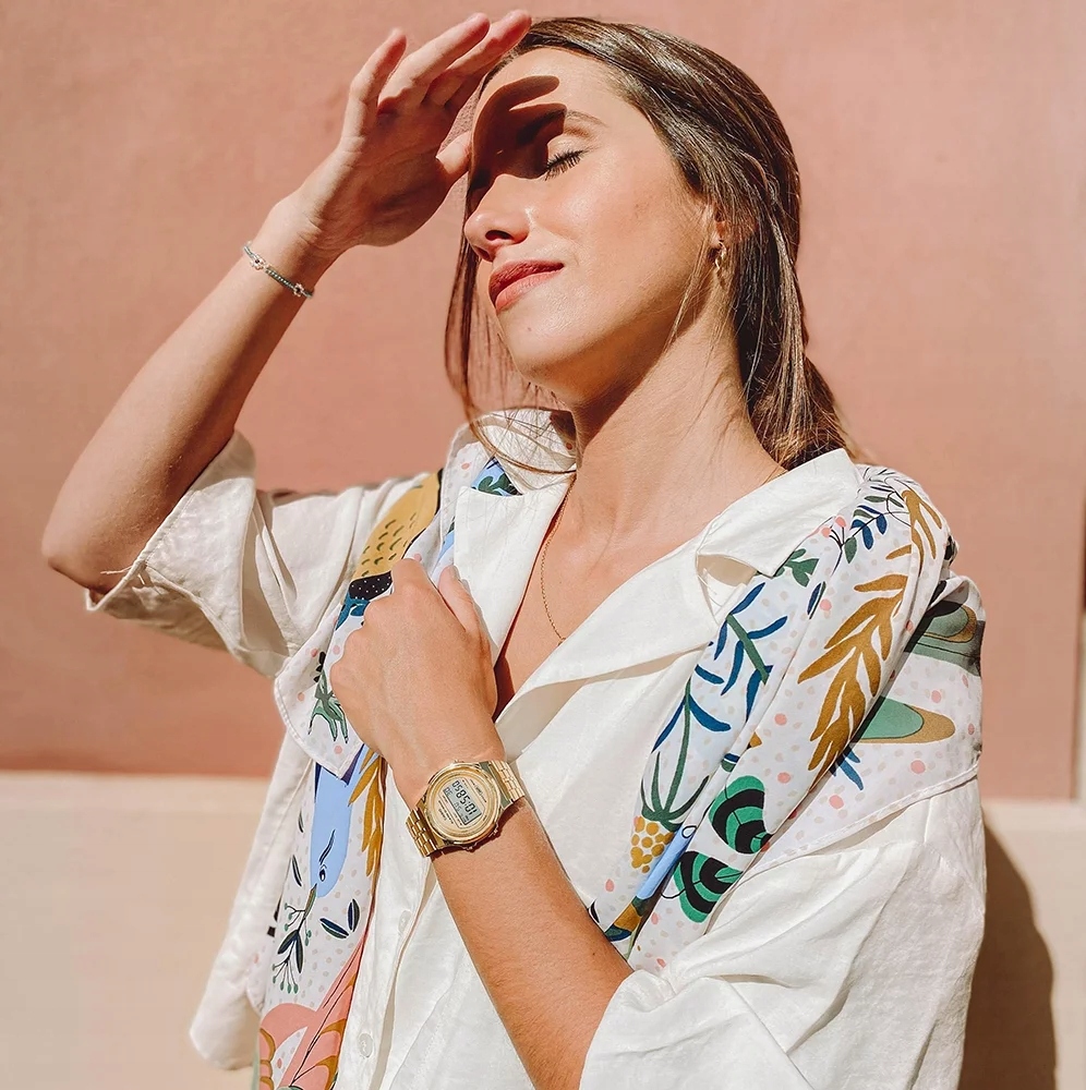 Vintage Casio karóra A171WEG retro + GRAVÍROZÁS Modell A171WEG -9AEF