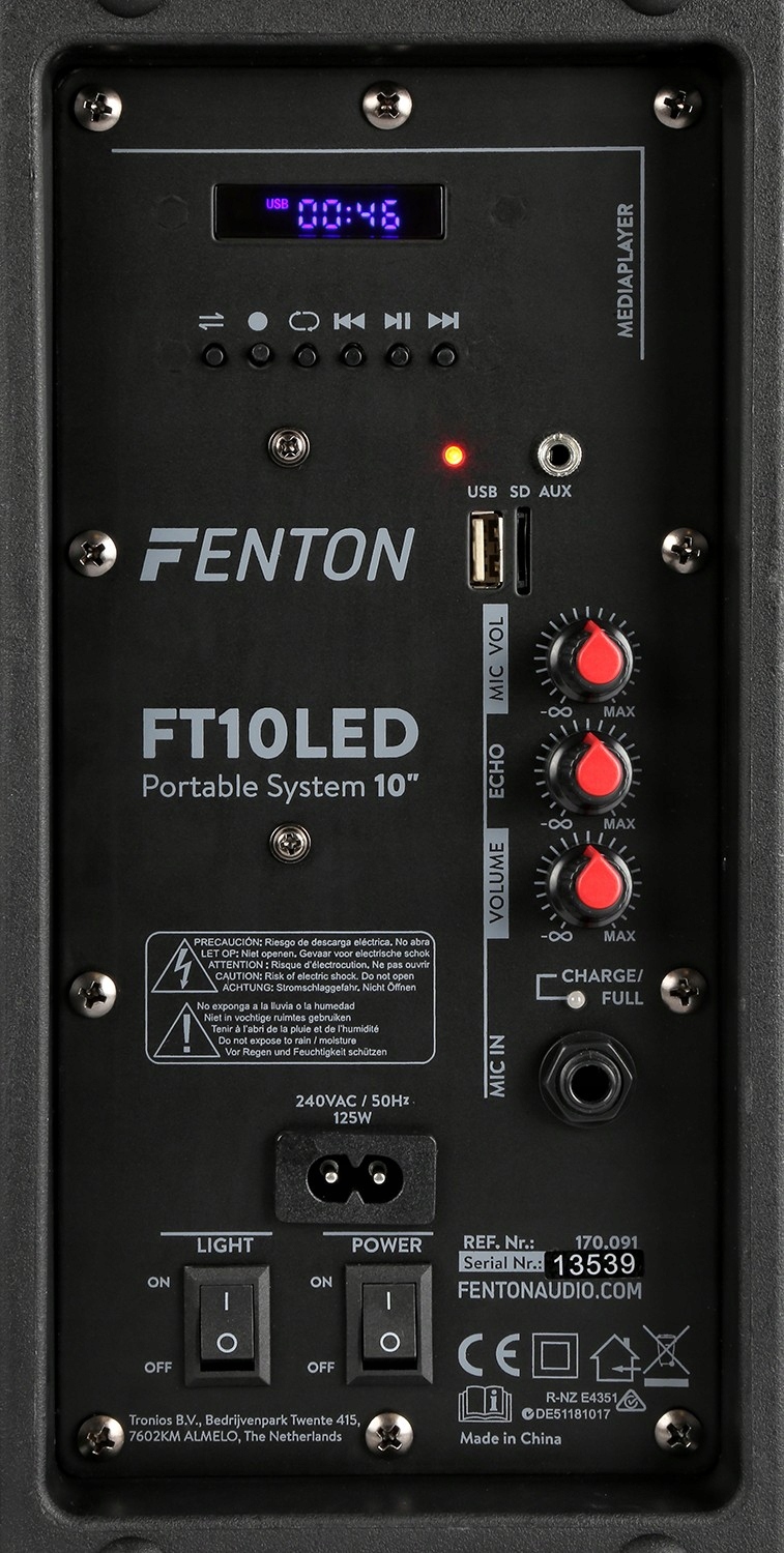 Kolumna aktywna FT10LED Marka Fenton