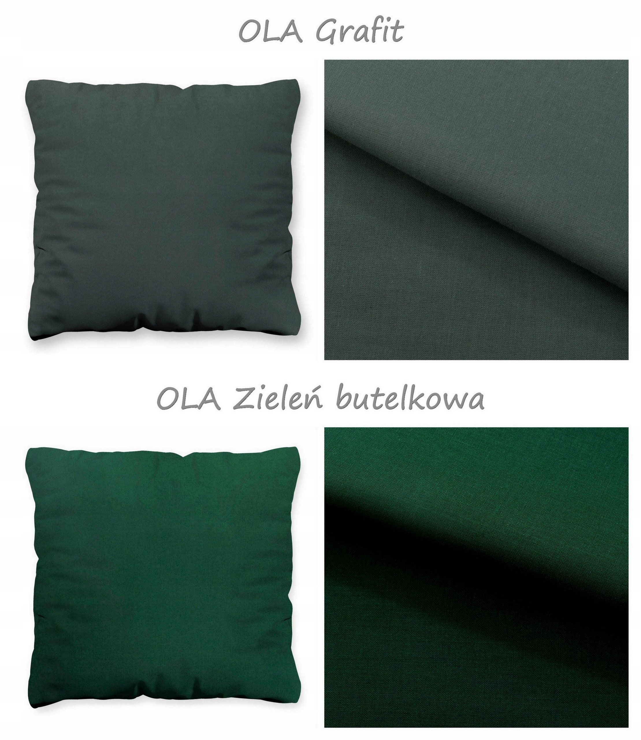 Poszewka na poduszkę 45x45 bawełniana do spania dekoracyjna na zamek suwak Materiał bawełna