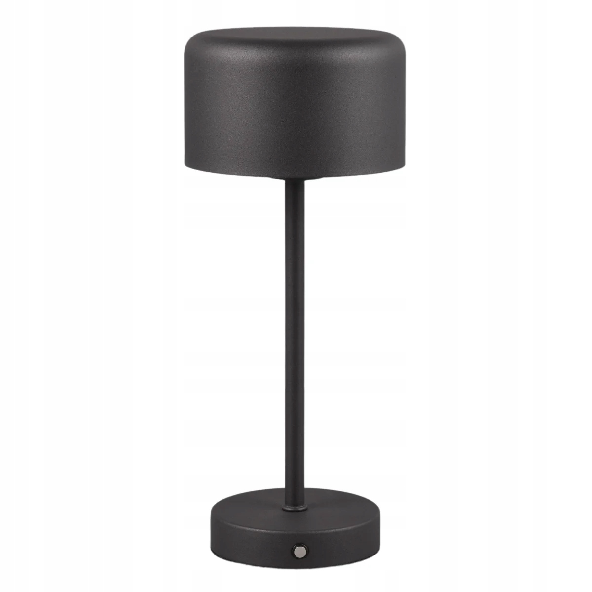 Led stolní lampa akumulátorová černá dotyková kovová 30 cm 3000K Rl