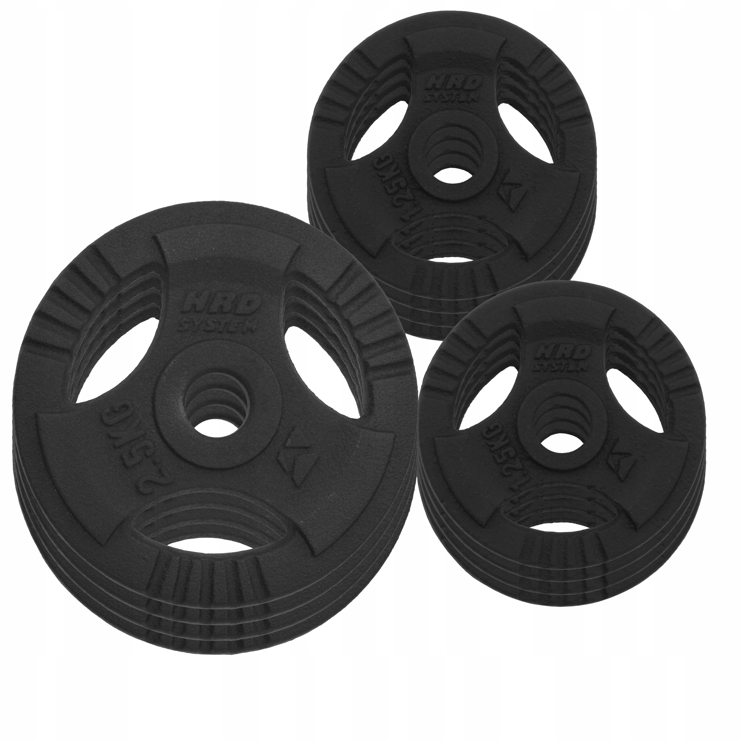 

Zestaw 20 kg obciążenie żeliwne 29mm 8x1,25 4x2,5