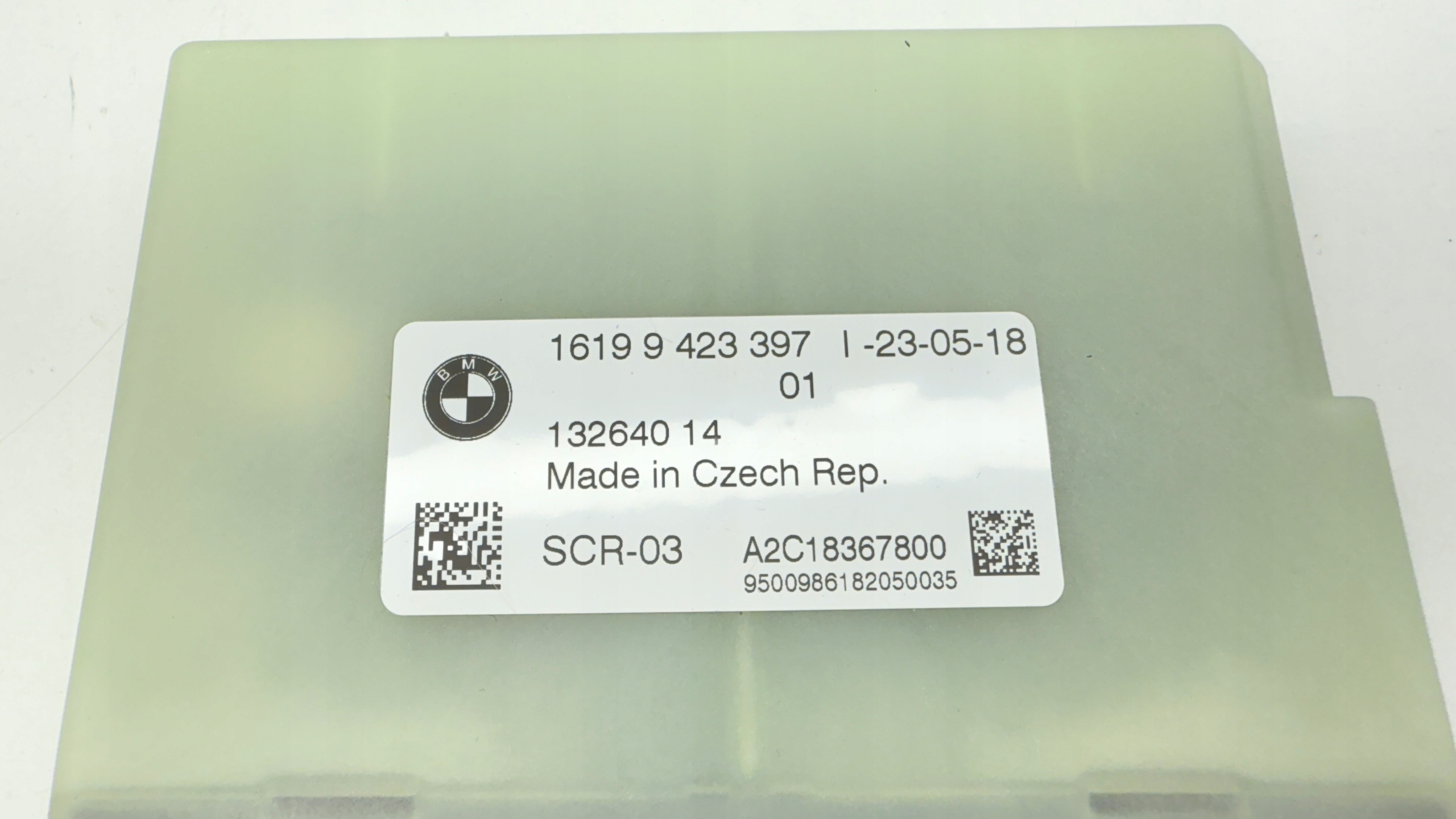 BMW G30 G31 G01 X3 module control unit ADBLUE 9423397