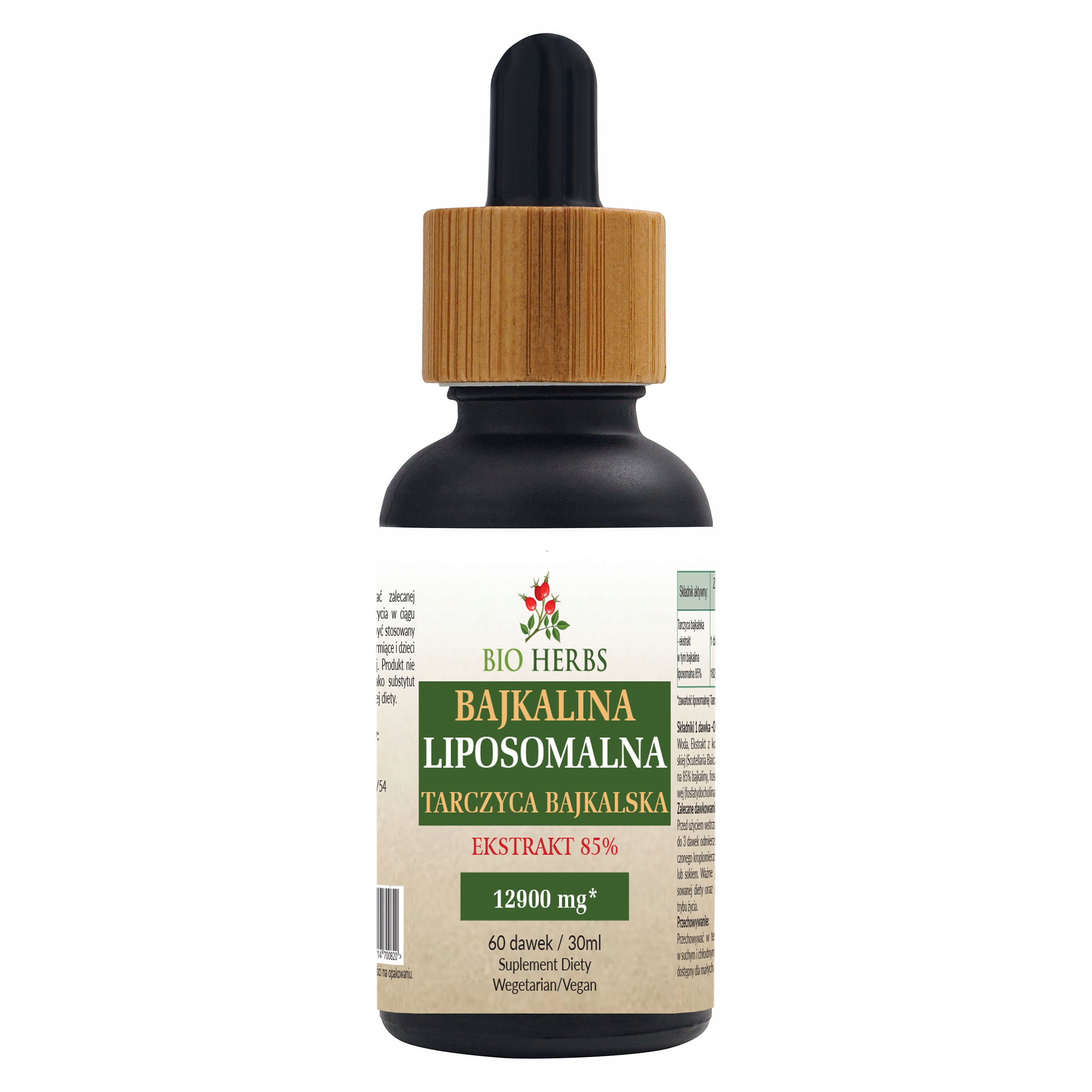 

Bajkalina Liposomalna Tarczyca Bajkalska 85% 30ml