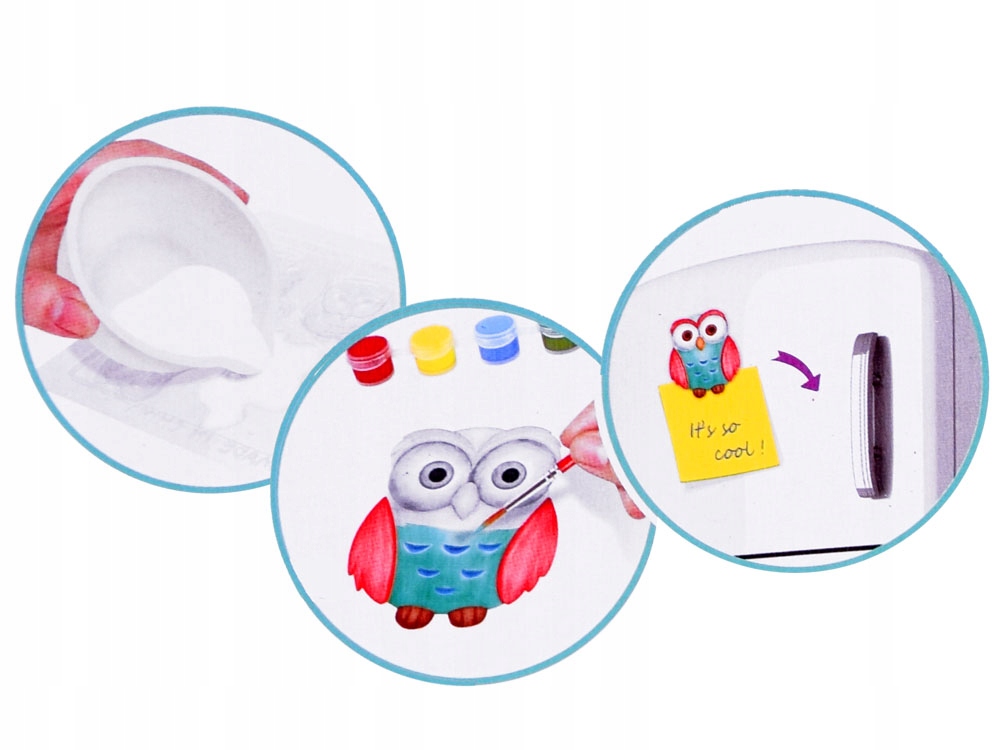 Zrób magnes na lodówkę ZWIERZĘTA Safari ZA3770 Materiał plastik